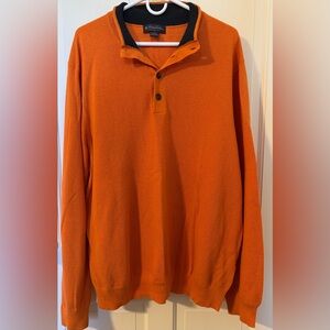 Brooks Brothers Vibrant Orange Polo Shirt